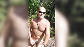 Wichsen neben der Autobahn