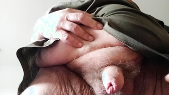 Der kleine will spritzen