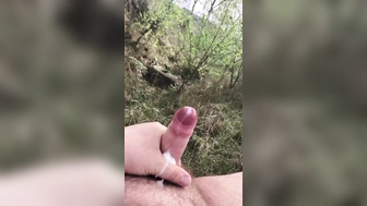 Ich bin geil geworden in der Natur