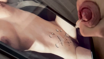 Wichsen auf die geile Danila