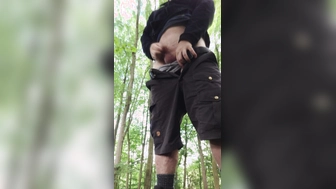 Beim Spaziergang schnell mal abgespritzt