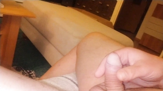 Kleinen Schwanz massieren