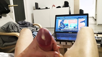 Ich wichse mal wieder-----