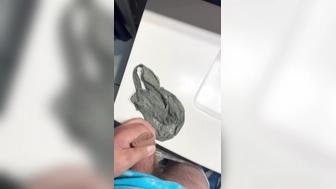 Auf den Tanga gespritzt