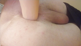 Analdildo im Männerarsch