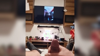 Handarbeit bei nem schönen Filmchen