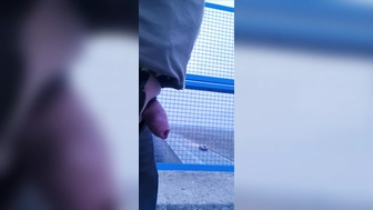 Freihänger an der Autobahn