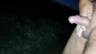 Outdoor Wichsen Früh Morgens