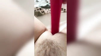 Mittagspause mit dem Dildo