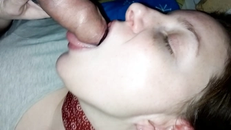 Top Job beim Eichel lecken