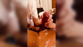 CFNM Freundin wichst mir den Schwanz