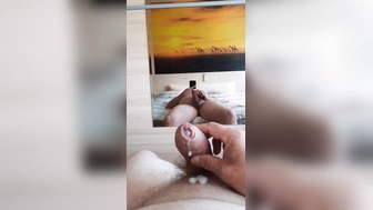 Vergnügt im Schlafzimmer