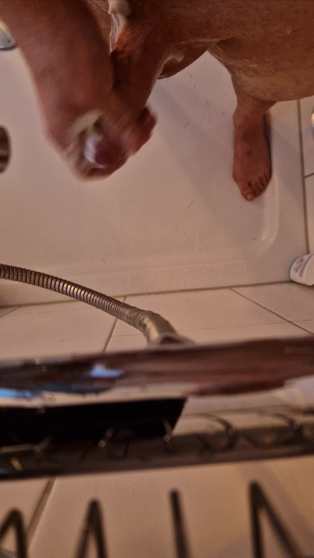 Ich bin unter der Dusche geil geworden!