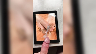 Cum on Nylon Feet Tribute