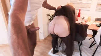 Fick von hinten zur Weihnachtszeit 4K