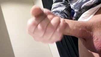 Schön im Bad ein runtergeholt