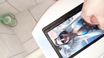 Tablet Wichsen für Sina