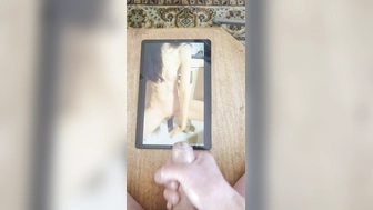 Sperma-Tribut für die Gemüseliebhaberin