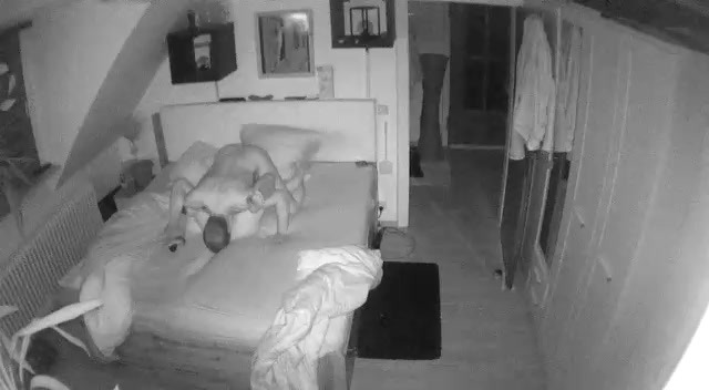 Muschi Lecken in der Stellung 69 mit der Infrarotkamera gefilmt