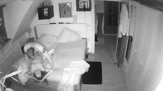 Nach dem Blasen wird gefickt Sex mit der Infrarotkamera gefilmt