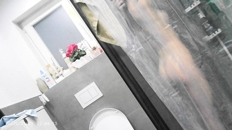 Duschen Körper nässen