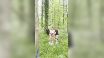 Ehestute im Wald gefickt Teil 1