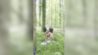 Ehestute Tanja im Wald gefickt Teil 3