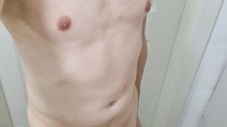 Schwanz nach dem Duschen...