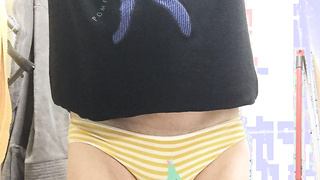 Geil in Damenwäsche