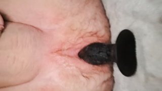 Mein enges Arschloch wieder ordentlich geschmiert