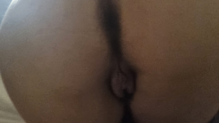 Meine Frau Aussicht auf ihren Arsch und ihren Babybauch