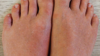 Füße-Exhibitionist