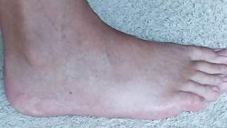 Füße-Exhibitionist