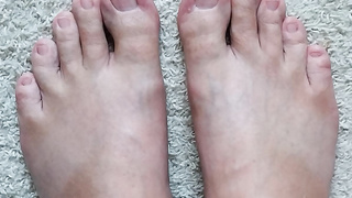 Füße-Exhibitionist