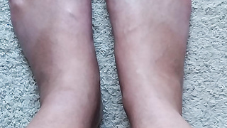 Füße-Exhibitionist