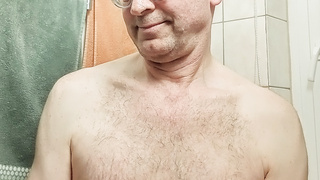 Mein erstes Nacktfoto, halb nackt