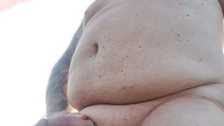 Nackt outdoor unterwegs