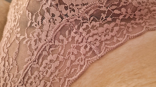 Schönes Höschen getragen