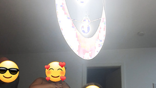 Betrunkene Freundin meiner Frau zeigt uns die neuen Piercing