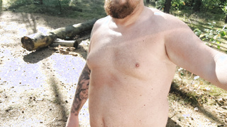 Nackt im Wald, nähe Bernau