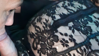 Heute in Dessous vorm Pissfick