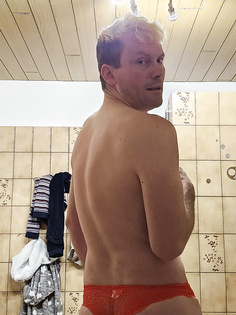 Ich und meine neue Wäsche