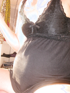 Schwanger im Nigligee