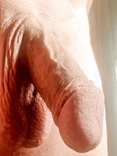 Gerne zeige ich euch meinen rasierten Schwanz