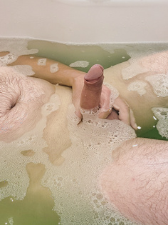 Schön entspannt in der Wanne